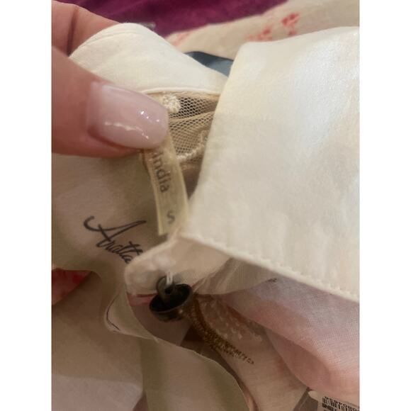 ARATTA Silent Journey Thought of You Shirt Floral FEMININE Top Blouse S Small - Picture 6 of 9